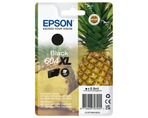 Epson 604XL cartucho de tinta 1 pieza(s) Original Alto rendimiento (XL) Negro