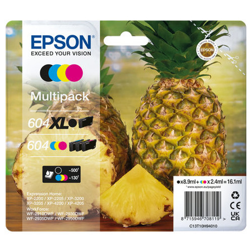 Multipack cartucho epson c13t10h94010 604xl-MR13 Multipack cartucho epson c13t10h94010 604xl
