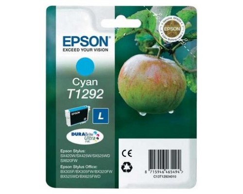 Cartucho tinta epson t129240 cian 11.2ml