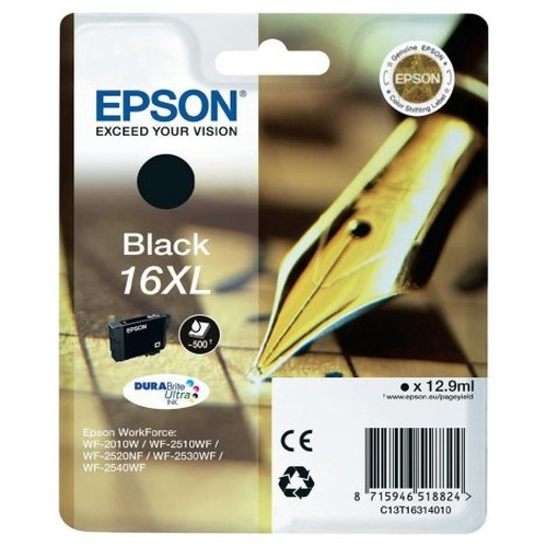 Epson Cartucho T1631XL Negro-IA5 Epson Cartucho T1631XL Negro