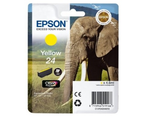 Cartucho tinta epson t242440 amarillo epson