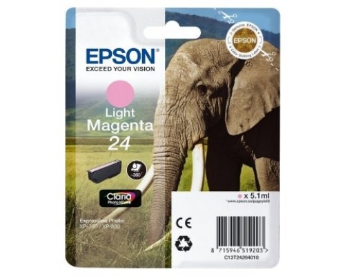 Cartucho tinta epson t242640 magenta claro