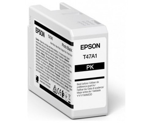 Cartucho tinta epson photo negro t47a1