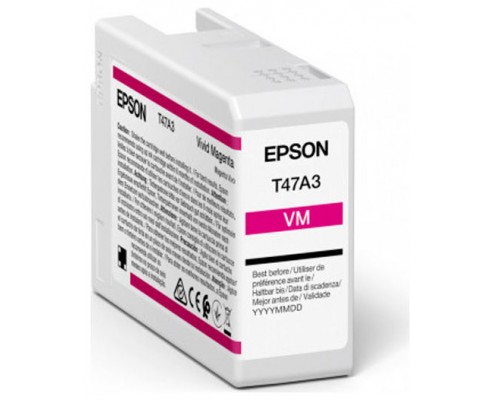 Cartucho tinta epson t47a3 magenta