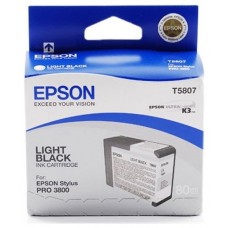 Cartucho tinta epson t5807 gris 80ml