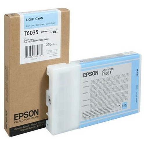 Epson GF Stylus Pro 7880/9880 Cartucho Cian Claro-SX24 Epson GF Stylus Pro 7880/9880 Cartucho Cian Claro