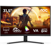 MONITOR 31.5 AOC C32G42ZE CURVO FHD 240Hz 1920X1080-24CN MONITOR 31.5 AOC C32G42ZE CURVO FHD 240Hz 1920X1080