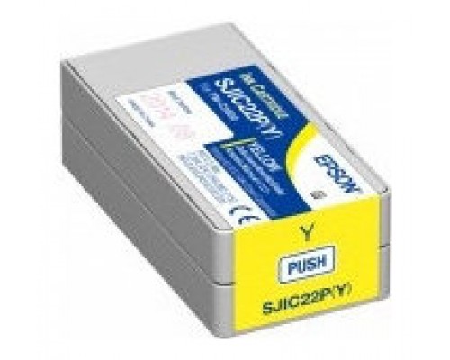 EPSON Tinta SJIC22P Amarillo TM-C3500