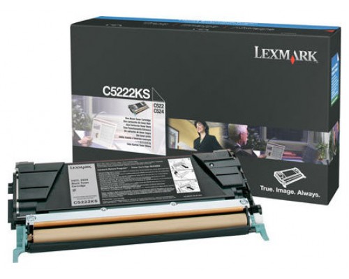 Lexmark C522, C524, C53x Cartucho toner negro (4K)