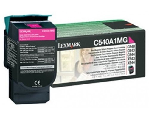 LEXMARK C540/543/544 Toner Magenta Retornable 1k
