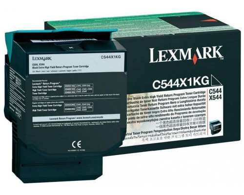LEXMARK C544/X544 Toner Negro Extra Alto Rendimiento Retornable