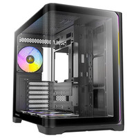 CAJA ANTEC C5 CURVE ARGB ATX NEGRO 3XVENT REV 120 MM 1X120MM 2XUSB SN FUENTE-30DI CAJA ANTEC C5 CURVE ARGB ATX NEGRO 3XVENT REV 120 MM 1X120MM 2XUSB SN FUENTE