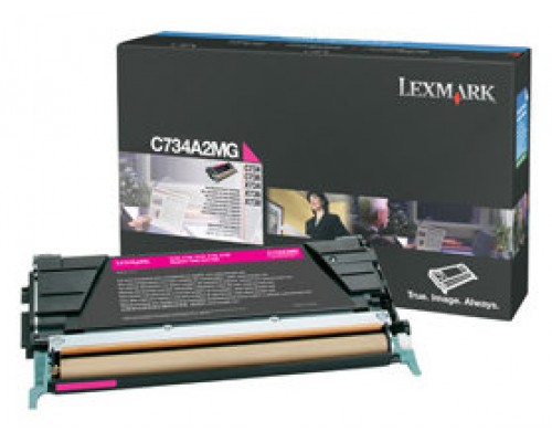 Lexmark C73x, X73x Cartucho de toner magenta (6K)