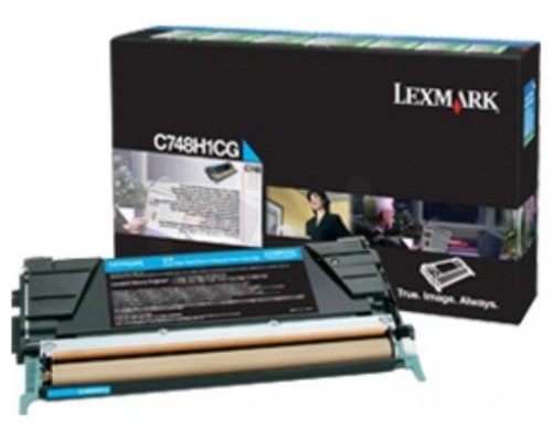 Lexmark C748 Cyan High Yield Corporate Cartridge