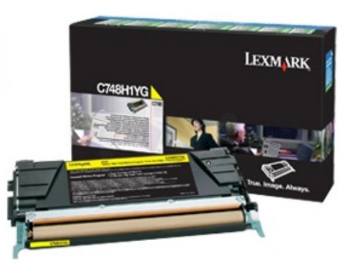 Lexmark C748 Yellow High Yield Corporate Cartridge