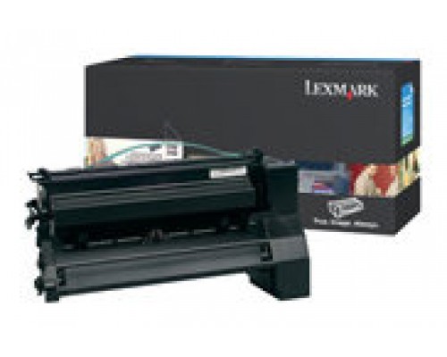 Lexmark C782 Cartucho impresion negro Extra Alto Rendimiento (15K)