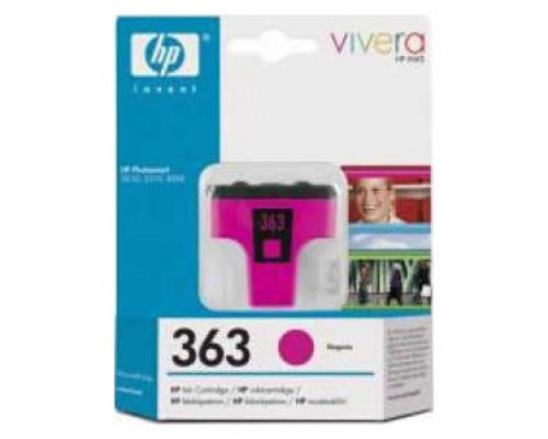 Cartucho tinta hp 363 c8772ee magenta