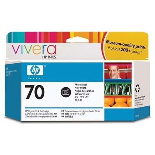 HP Designjet Z2100/Z3100 Nº70 Cartucho Negro Fotografico-SX25 HP Designjet Z2100/Z3100 Nº70 Cartucho Negro Fotografico