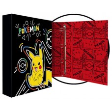 CARPETA 4 ANILLAS COLORFUL POKÉMON CYP BRANDS REDSTRING CA-08-PK