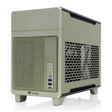 CAJA THERMALTAKE TR100 MINI-ITX USB 3.2 Cx1 USB 3.0 x 2 SN FUENTE VERDE MATCHA