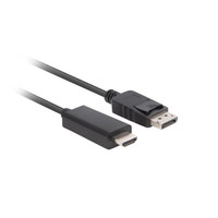 CABLE LANBERG DISPLAYPORT A HDMI MACHO-MACHO 5M-3DI CABLE LANBERG DISPLAYPORT A HDMI MACHO-MACHO 5M