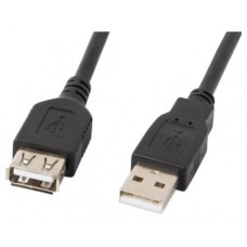 Cable alargador lanberg usb 2.0 macho