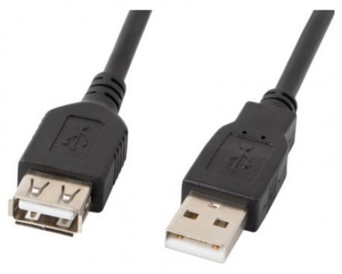 Cable alargador lanberg usb 2.0 macho