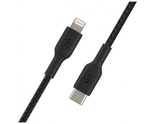 Belkin CAA004BT2MBK cable de conector Lightning 2 m Negro