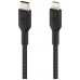 Belkin CAA004BT2MBK cable de conector Lightning 2 m Negro