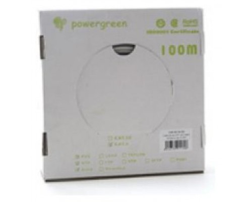 BOBINA DE CABLE PEPEGREEN CAT5e 100M RIGIDO