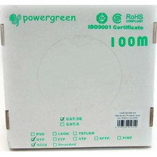 BOBINA DE CABLE PEPEGREEN CAT5e 100M RIGIDO EXTER