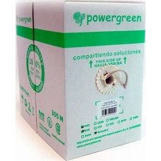 BOBINA DE CABLE PEPEGREEN CAT5e 100M FLEXIBLE