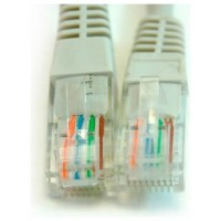 CABLE PG RJ45 LATIGUILLO CAT.6 UTP 5M GRIS