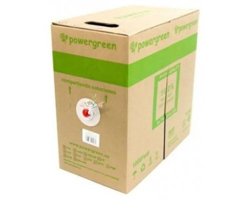 BOBINA DE CABLE PEPEGREEN CAT6 100M EXTERIOR