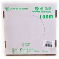 CABLE PG 100M BOBINA RJ45 UTP CAT.6 SOLIDO