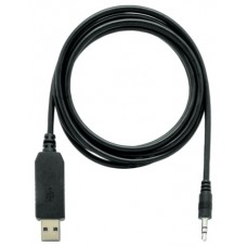 QNAP CAB-CONSOLE-UPJ-1M8 cable de audio 1,8 m 3,5mm USB Negro