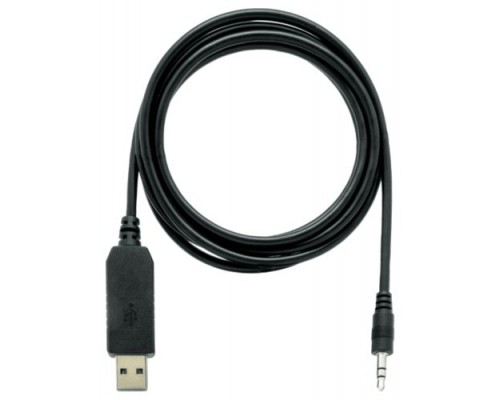 QNAP CAB-CONSOLE-UPJ-1M8 cable de audio 1,8 m 3,5mm USB Negro