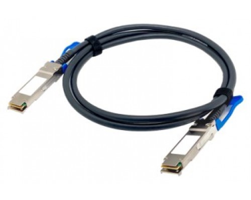 QNAP CAB-DAC15M-Q28 cable de fibra optica 1,5 m QSFP28 Negro