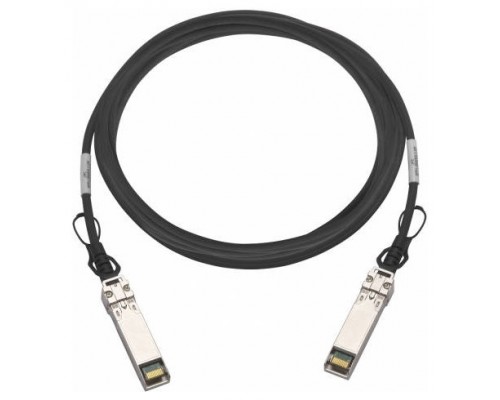 QNAP CAB-DAC30M-SFP28-DEC01 cable de fibra optica 3 m DAC Negro (Espera 4 dias)