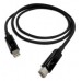 QNAP CAB-TBT05M cable Thunderbolt 5 m Negro