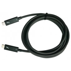 QNAP CAB-TBT315M-40G cable Thunderbolt 1,5 m 40 Gbit/s Negro