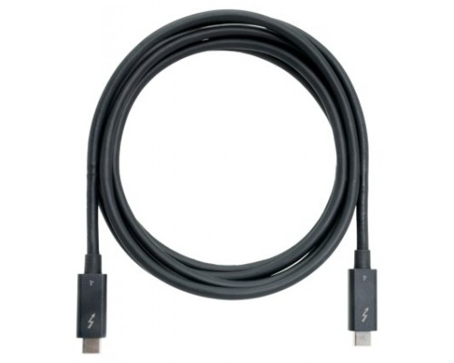 QNAP CAB-TBT4-2M cable Thunderbolt 40 Gbit/s Negro