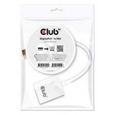 ADAPTADOR ACTIVO CLUB3D  DP A VGA WHITE
