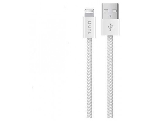 CABLE UNI LIGHTNING A USB(A) 3.4A 1M