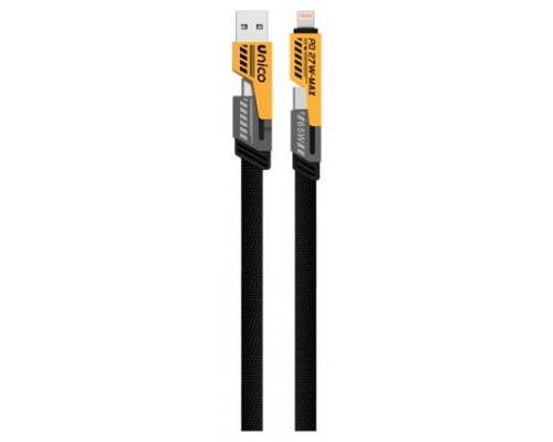 CABLE UNI 4EN1 DOBLE TIPO C/LIGHTNING Y MICRO