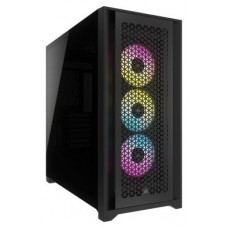 CAJA CORSAIR ICUE 5000D RGB AIRFLOW CRISTAL TEMPLADO NEGRA CC-9011242-WW