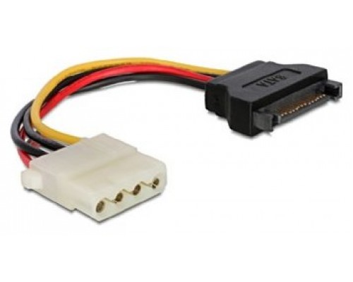 Gembird Cable Alim. SATA(M) a Molex(H) 0.15Mts