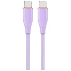 CABLE DE CARGA Y DATOS GEMBIRD (PD) TIPO-C SILICONA ALTA CALIDAD 1,5M MORADO-DI1 CABLE DE CARGA Y DATOS GEMBIRD (PD) TIPO-C SILICONA ALTA CALIDAD 1,5M MORADO