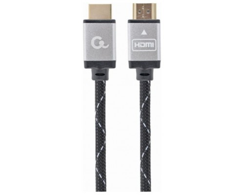 CABLE TRENZADO HDMI 2.0 4K 60HZ GEMBIRD SELECT PLUS CON ETHERNET 1.5M NEGRO