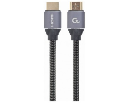 CABLE HDMI 2.0 4K 60HZ GEMBIRD CCBP-HDMI-3M PREMIUM TRENZADO ETHERNET 3M NEGRO